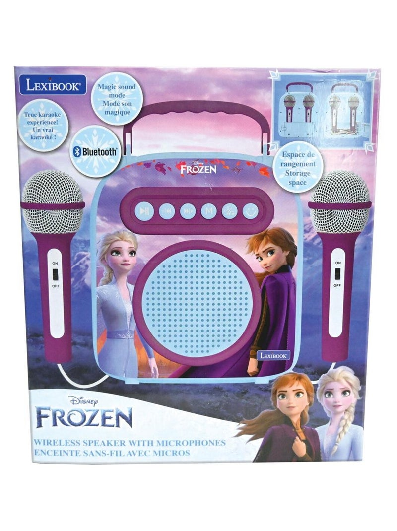 Altavoz bluetooth con micrófono frozen Violeta - Kiabi