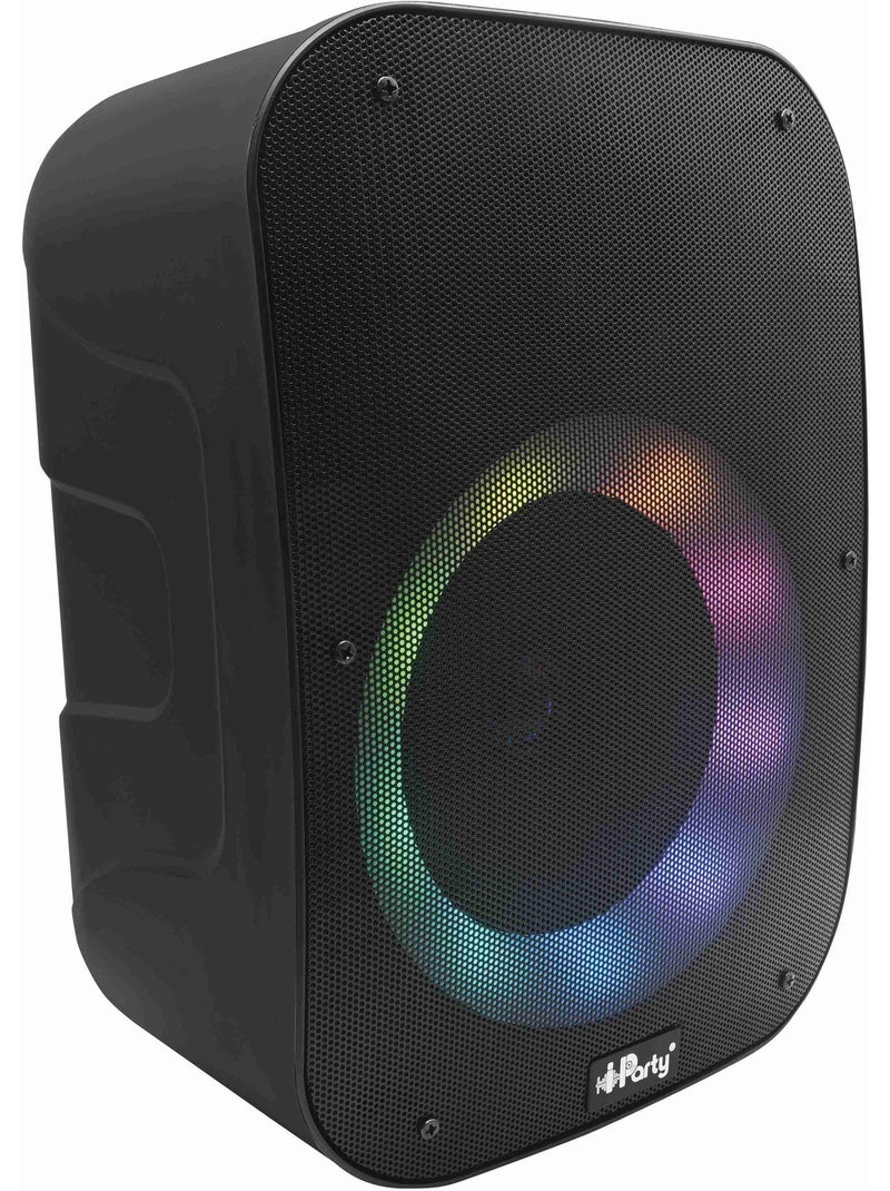 Altavoz Bluetooth iParty con micr?fono y efectos de luz multicolor Negro - Kiabi