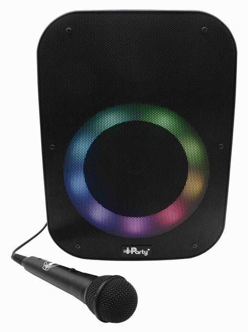 Altavoz Bluetooth iParty con micrófono y efectos de luz multicolor - Kiabi