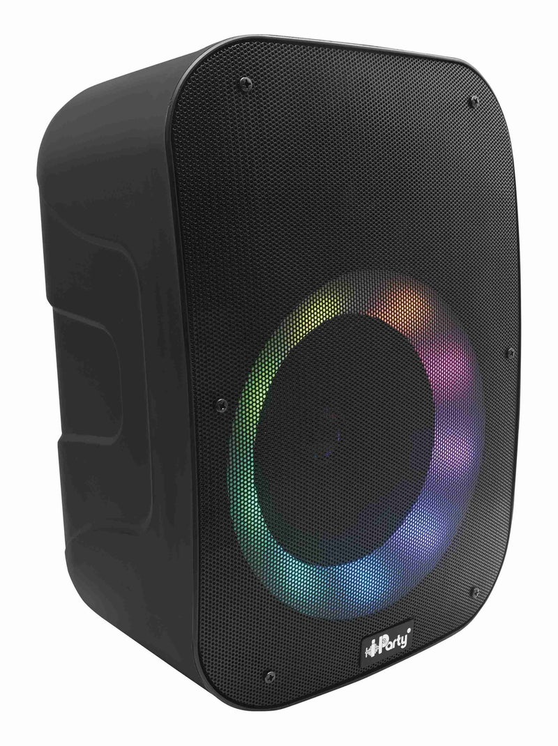 Altavoz Bluetooth iParty con micrófono y efectos de luz multicolor Negro - Kiabi