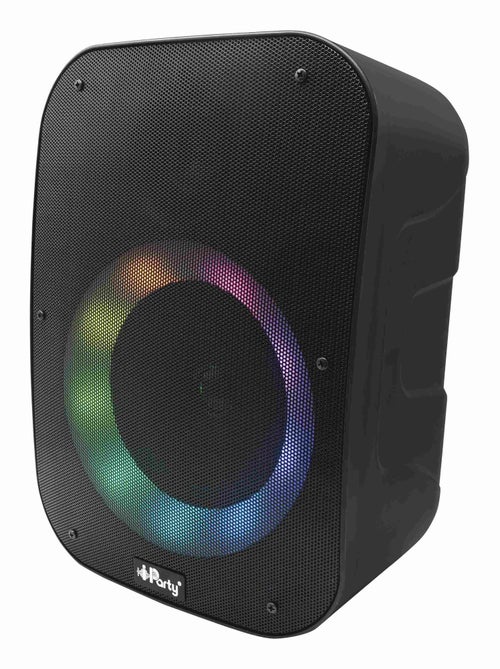 Altavoz Bluetooth iParty con micrófono y efectos de luz multicolor - Kiabi
