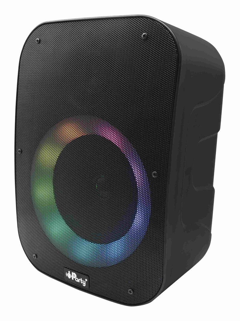 Altavoz Bluetooth iParty con micrófono y efectos de luz multicolor Negro - Kiabi