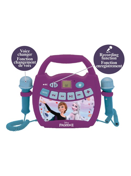 Altavoz Bluetooth luminoso con micr?fono y bater?a recargable Disney Frozen - Kiabi