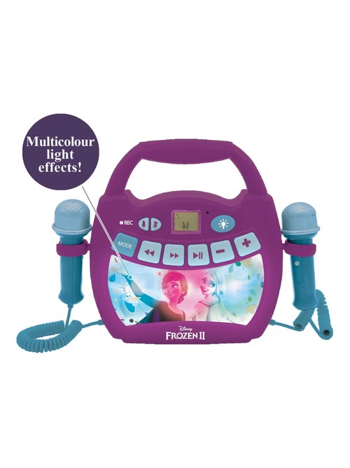 Altavoz Bluetooth luminoso con micr?fono y bater?a recargable Disney Frozen - Kiabi