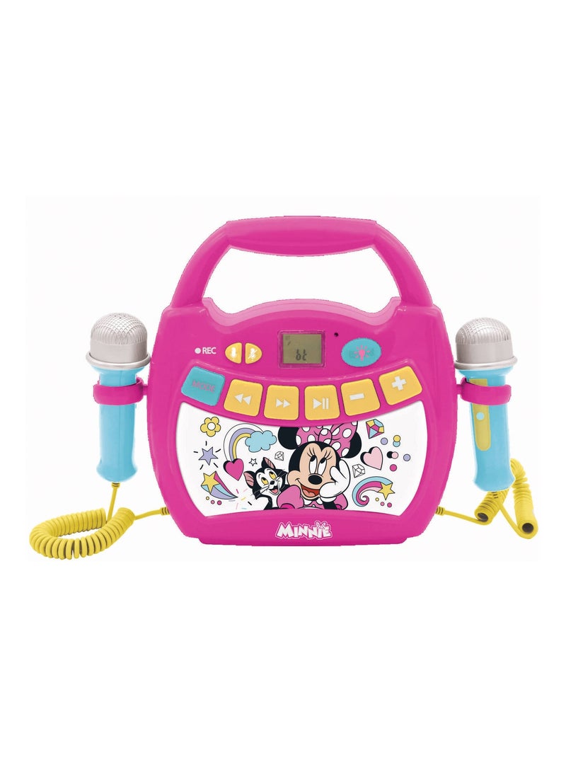 Altavoz Bluetooth luminoso Minnie Mouse con micr?fono y bater?a recargable Rosa - Kiabi
