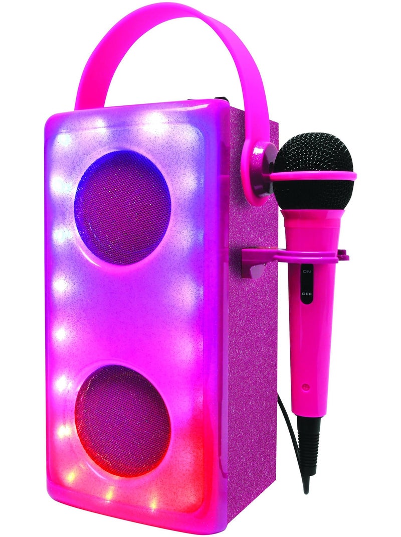 Altavoz Bluetooth? luminoso rosa con micr?fono Blanco - Kiabi