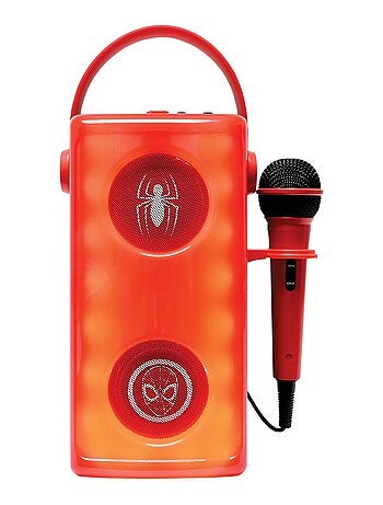 Altavoz Bluetooth® luminoso SpiderMan con micrófono