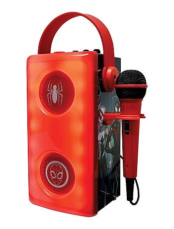 Altavoz Bluetooth® luminoso SpiderMan con micrófono