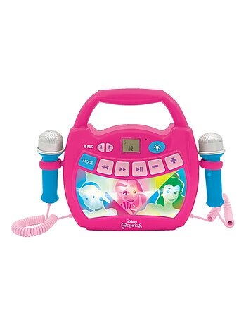 Altavoz Bluetooth Princesas Disney con luces y micrófono y batería recargable incluida