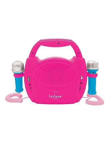 Altavoz Bluetooth Princesas Disney con luces y micrófono y batería recargable incluida