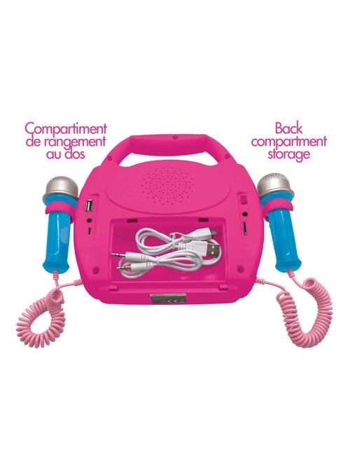 Altavoz Bluetooth Princesas Disney con luces y micrófono y batería recargable incluida - Kiabi