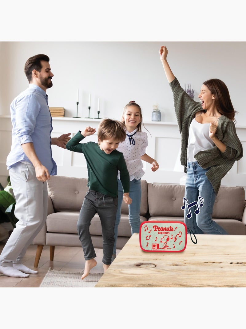 Altavoz bluetooth® puertoátil snoopy Rojo - Kiabi