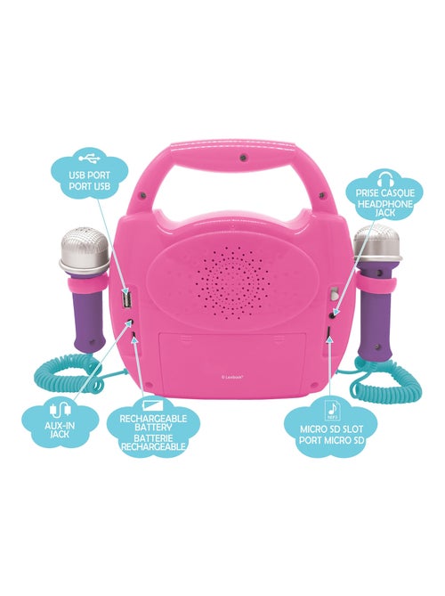 Altavoz Bluetooth Unicorn luz con micrófono y batería recargable - Kiabi