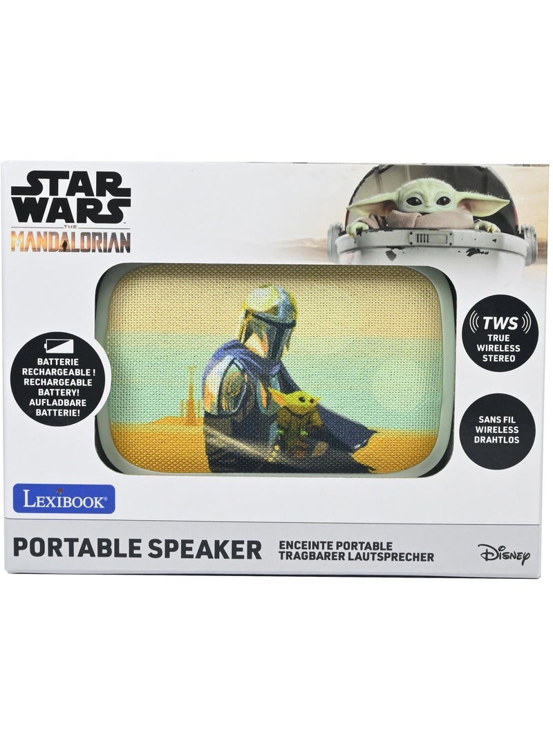 Altavoz compacto bluetooth 5.0 star wars con acabado de tela Verde - Kiabi