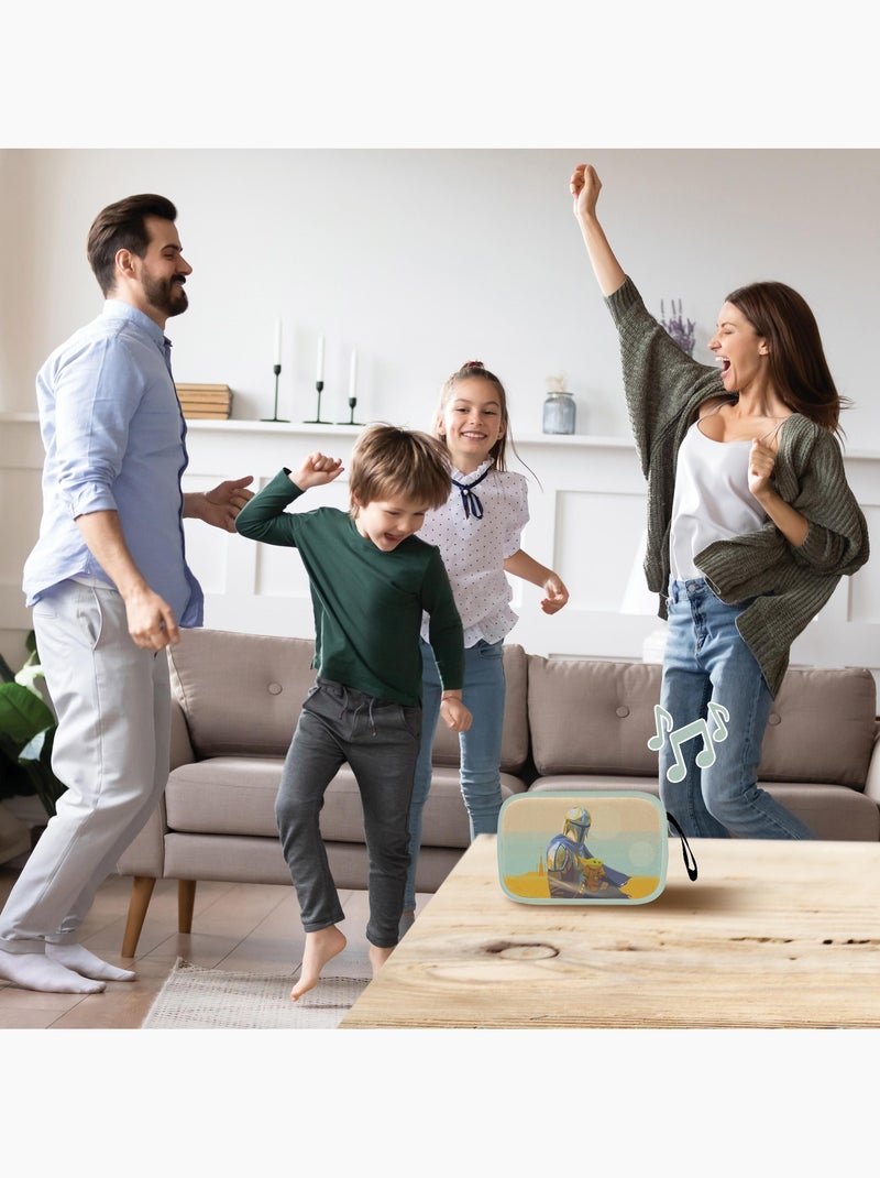 Altavoz compacto bluetooth 5.0 star wars con acabado de tela Verde - Kiabi
