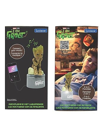 Altavoz con luz nocturna Groot