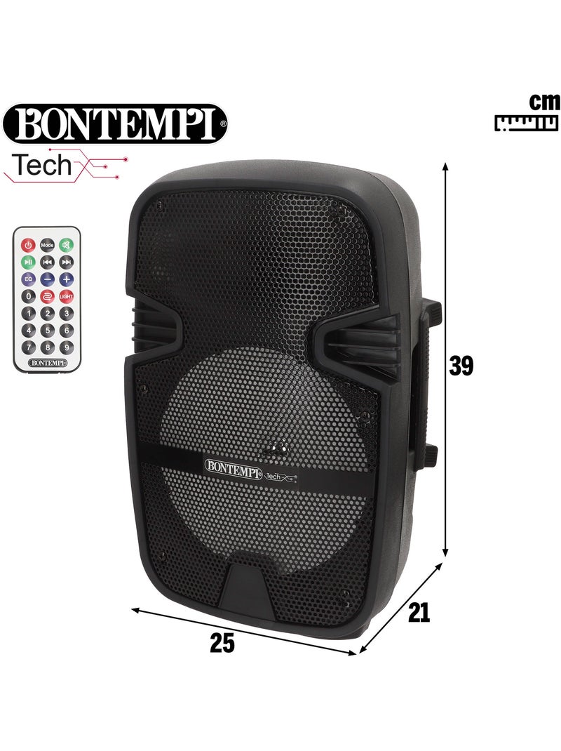 Altavoz inalámbrico 180w con karaoke y 1 micrófono bontempi N/D - Kiabi