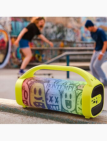 Altavoz inalámbrico 80w con karaoke y micrófono bontempi