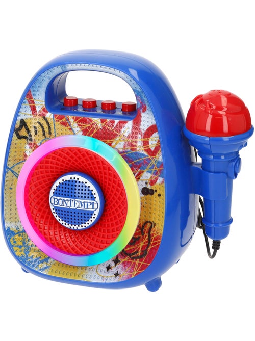 Altavoz inalámbrico mini con micro y luce bontempi - Kiabi