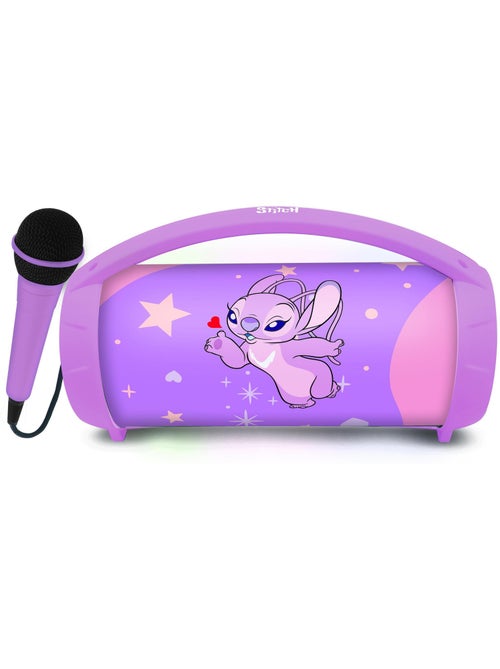 Altavoz luminoso Bluetooth® Angel con micrófono - Kiabi Altavoz luminoso Bluetooth® Angel con micrófono - Kiabi