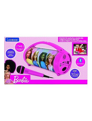 Altavoz luminoso bluetooth® barbie con micrófono