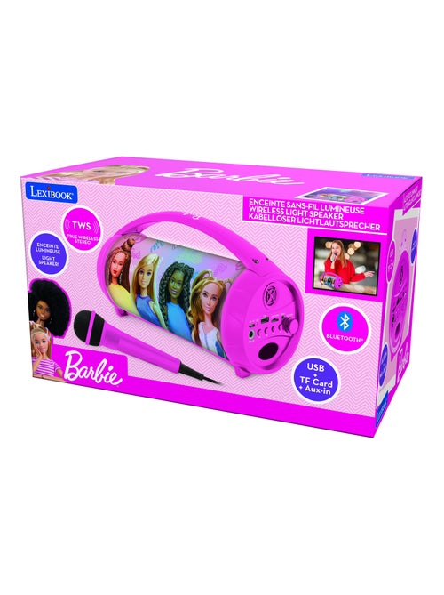 Altavoz luminoso Bluetooth® Barbie con micrófono - Kiabi