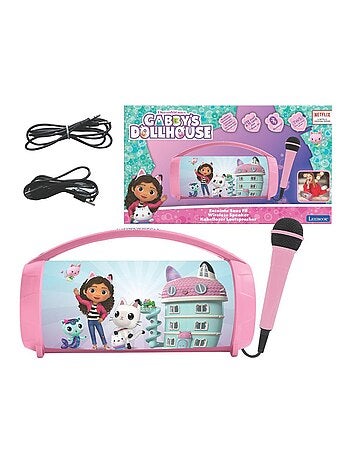 Altavoz luminoso Bluetooth® con micrófono de Gabby's Dollhouse