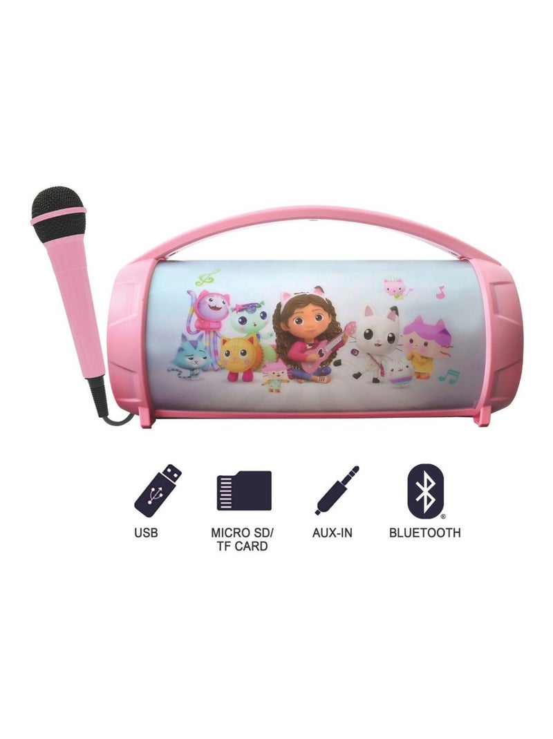Altavoz luminoso Bluetooth® con micrófono de Gabby's Dollhouse Rosa - Kiabi