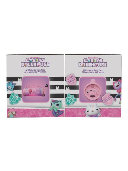 Altavoz luminoso Bluetooth® con micrófono de Gabby's Dollhouse - Kiabi Altavoz luminoso Bluetooth® con micrófono de Gabby's Dollhouse - Kiabi