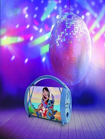 Altavoz luminoso bluetooth® con micrófono stitch