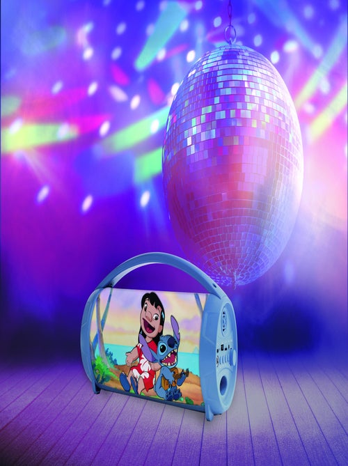 Altavoz luminoso Bluetooth® con micrófono Stitch - Kiabi