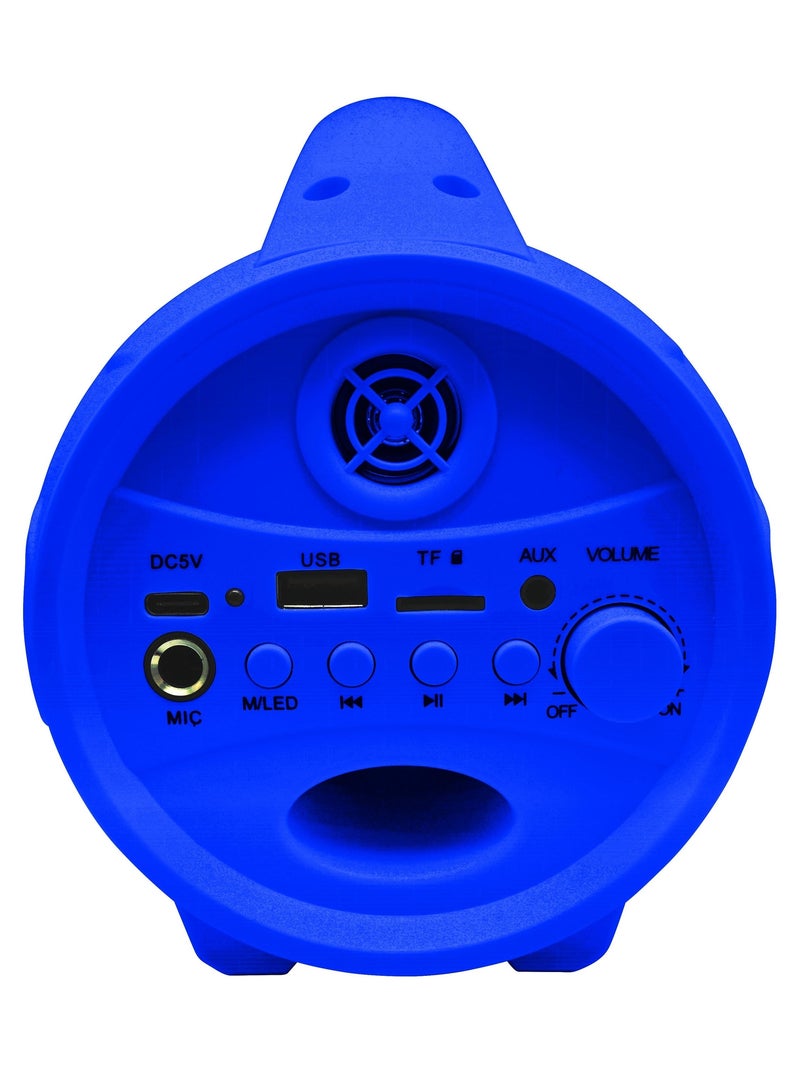 Altavoz luminoso Bluetooth® SpiderMan con micrófono Azul - Kiabi