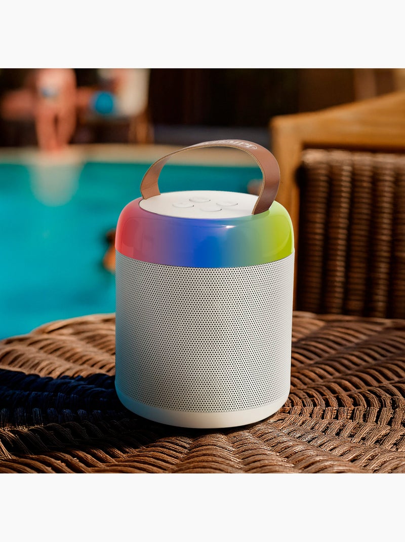 Altavoz mini inalámbrico 80w con micrófono y luces bontempi N/D - Kiabi