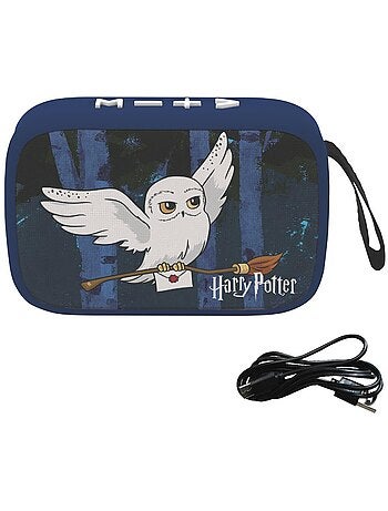 Altavoz portátil bluetooth 5.0 de hedwig con acabado de tela