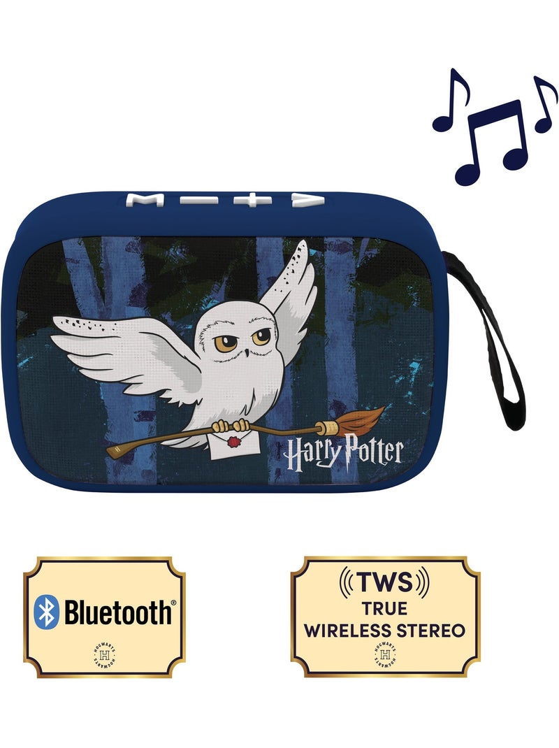 Altavoz portátil bluetooth 5.0 de hedwig con acabado de tela Azul - Kiabi