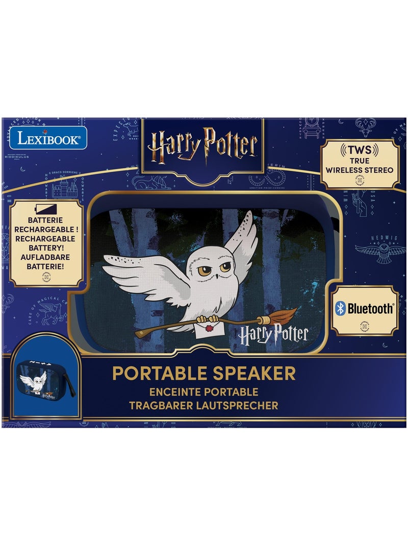 Altavoz portátil bluetooth 5.0 de hedwig con acabado de tela Azul - Kiabi