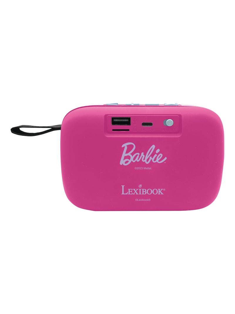 Altavoz puertoátil Bluetooth® Barbie con acabado de tela Rosa - Kiabi