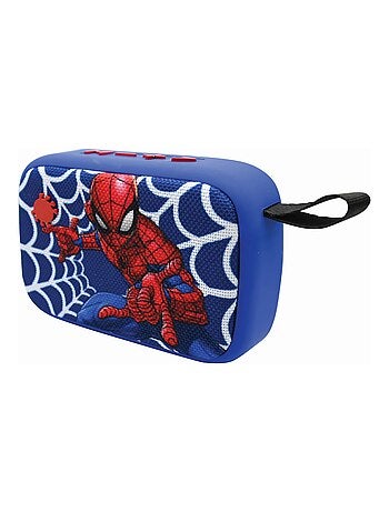 Altavoz puertoátil Bluetooth® SpiderMan con acabado de tela