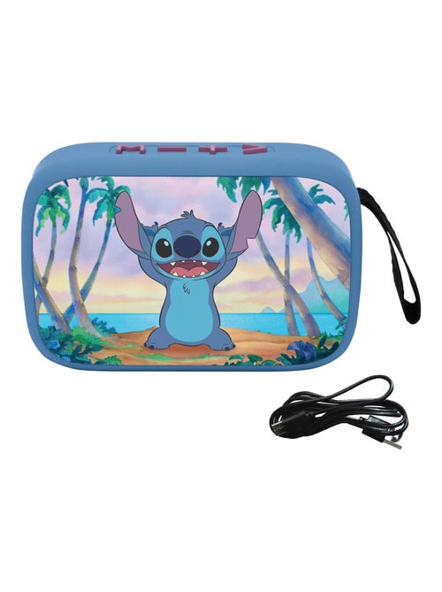 Altavoz puertoátil Bluetooth® Stitch con acabado de tela - Kiabi