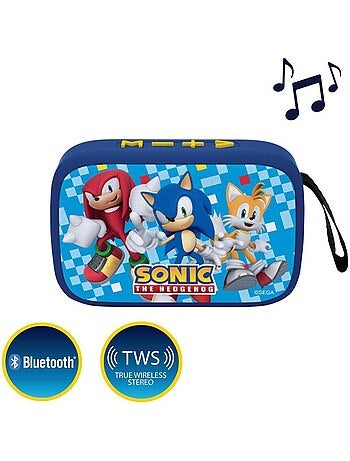 Altavoz puertoátil Sonic Bluetooth® con acabado de tela