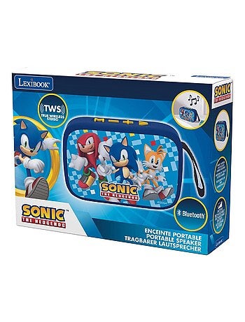 Altavoz puertoátil Sonic Bluetooth® con acabado de tela