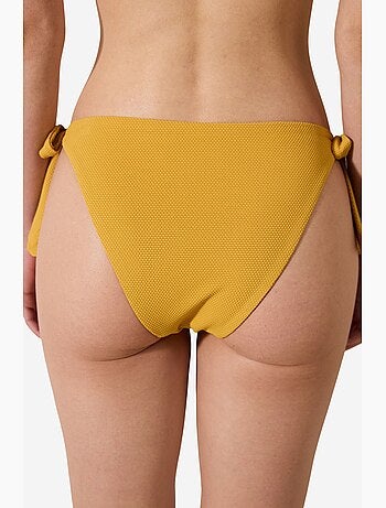 Amar braga de bikini brasileña texturizada penti