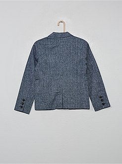 Niño 3-12 años - Americana de lino y algodón - Kiabi