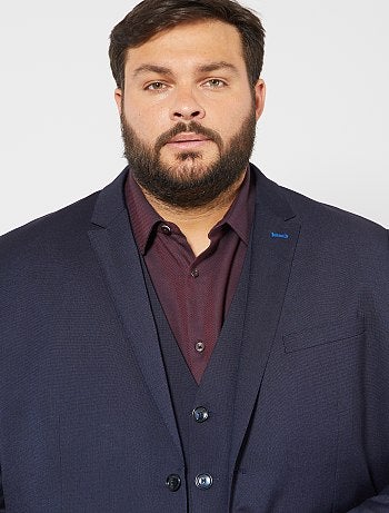 Tallas grandes hombre - Americana recta - Kiabi