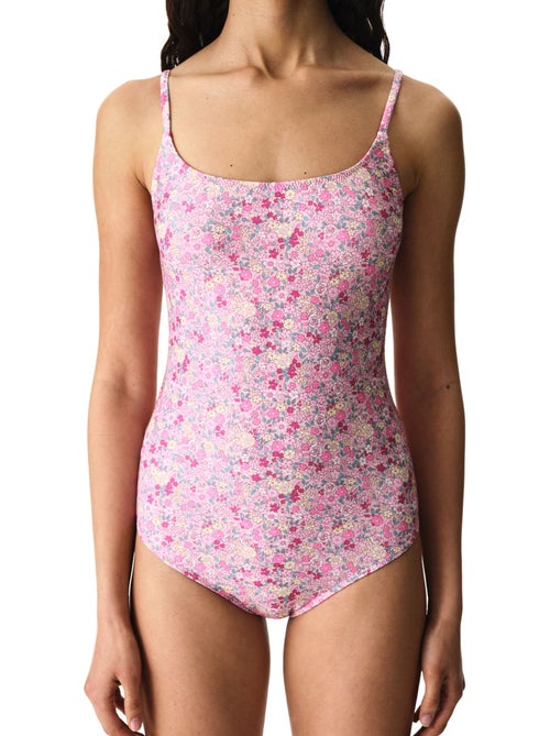 Amira bañador con estampado de flores pequeñas penti - Kiabi Amira bañador con estampado de flores pequeñas penti - Kiabi