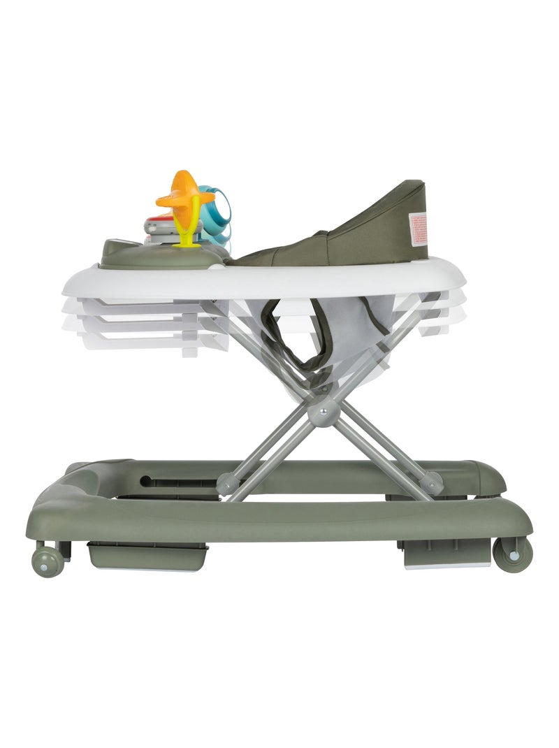 Andador Dalia con bandeja de actividades musicales, plegable Verde - Kiabi