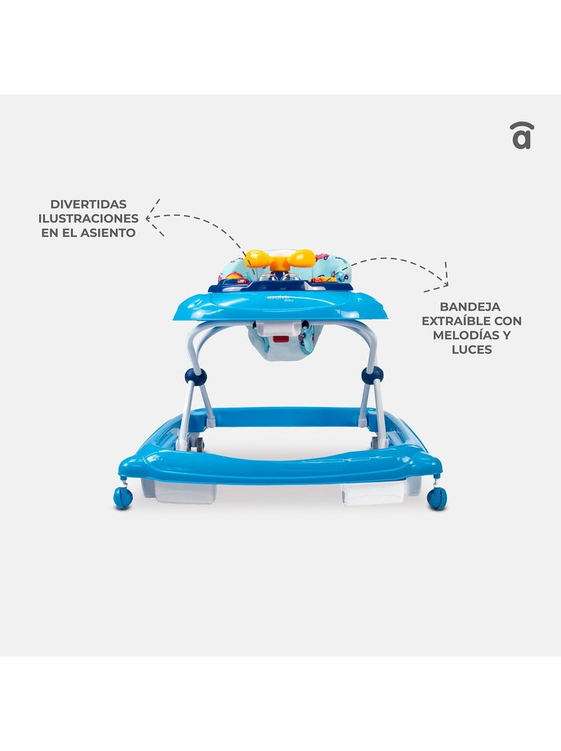 Andador Diver Baby Estrellas Asalvo Azul - Kiabi