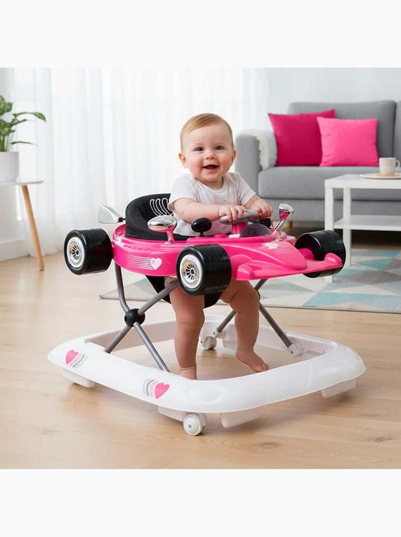 Andador Hamilton Asalvo Blanco Rosa - Kiabi