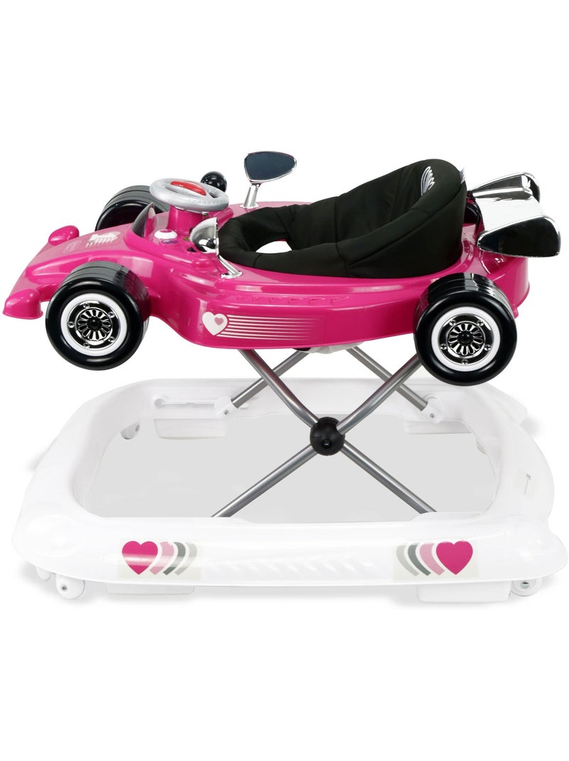 Andador Hamilton Asalvo Blanco Rosa - Kiabi