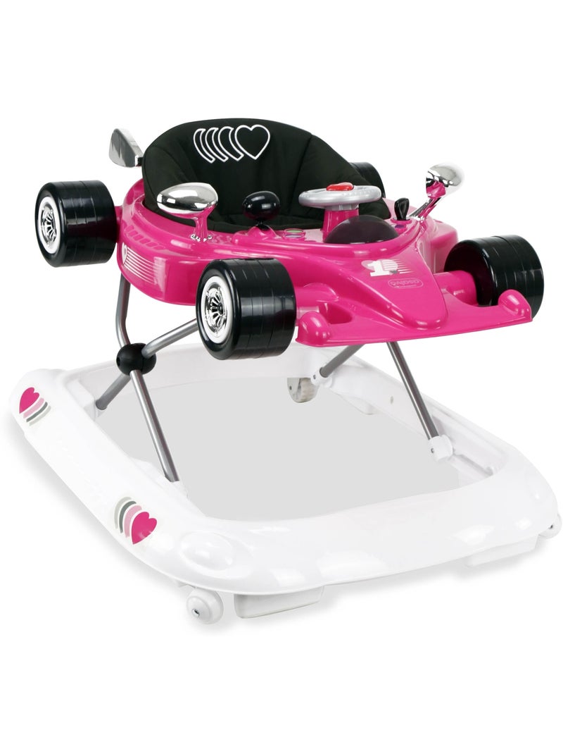 Andador Hamilton Asalvo Blanco Rosa - Kiabi